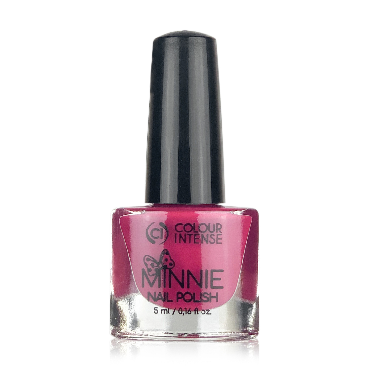 Лак для нігтів Colour Intense Minnie, 162 Enamel Fuchsia, 5 мл
